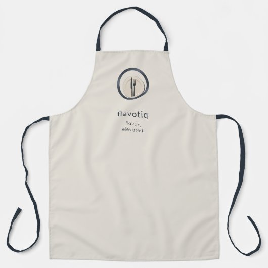 Culinair Logo Schort voor Chefs (Voorkant)