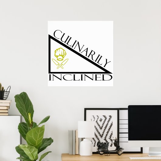 Culinair onklinkend poster (Thuiskantoor)