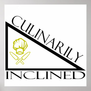 Culinair onklinkend poster