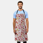 Culinair Schort met tomatenthema (Gedragen)