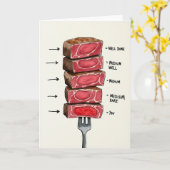 Culinair Vaderdag Humor Kaart (Gele Bloem)