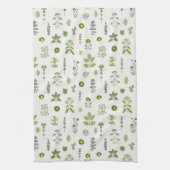 Culinaire Botanicals Groen Theedoek (Verticaal)