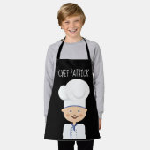 Culinaire Chef - Cook Cartoon Schort (Gedragen)