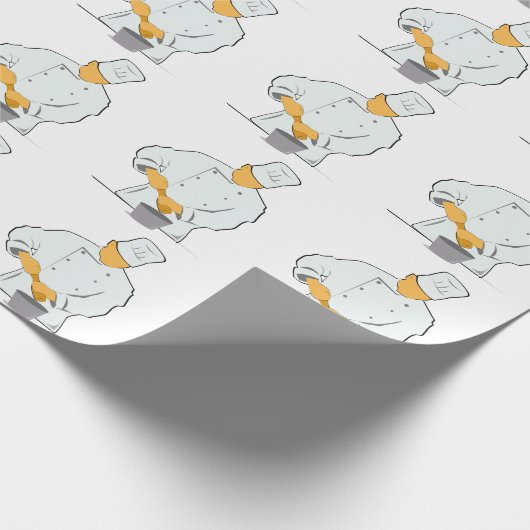 culinaire dag cadeaupapier (Hoek)