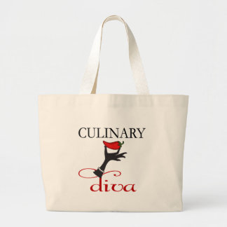 Culinaire Diva Grote Tote Bag
