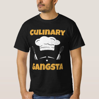 Culinaire Gangsta Shirt kookschool Funny Restau