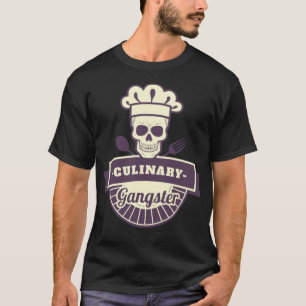 Culinaire Gangster Gift Restaurant Cook Chef boy T-shirt