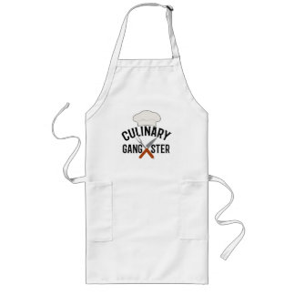 Culinaire Gangster Long Apron Lang Schort