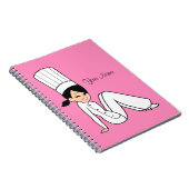 Culinaire Girl-laptop Notitieboek (Rechterzijde)