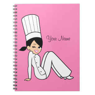 Culinaire Girl-laptop Notitieboek