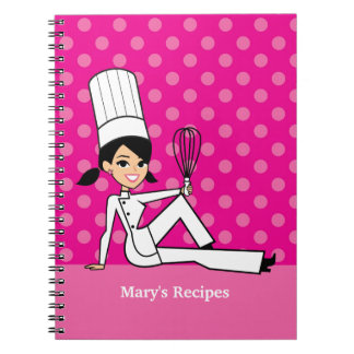 Culinaire Girl-laptop Notitieboek