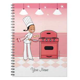 Culinaire Girl-laptop Notitieboek