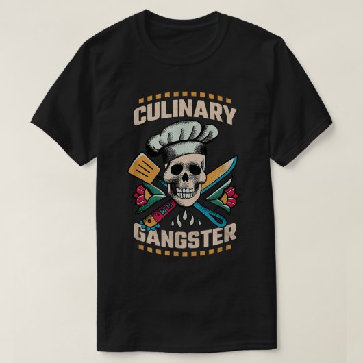 Culinaire gister, Koken T-shirt (Design voorkant)