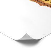 Culinaire Horror Map of Europe Poster (Hoek)