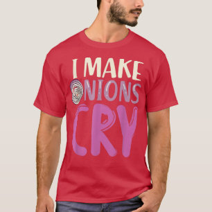 Culinaire Joke Cook Onion Chef Food Kooking Funny T-shirt