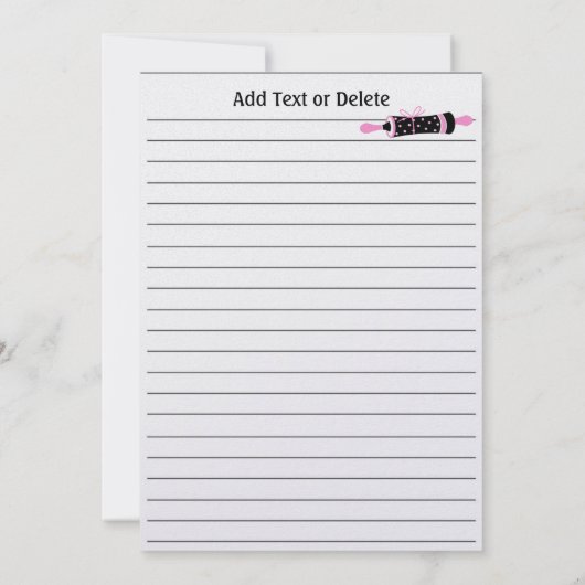 Culinaire Kaarten - SRF (Achterkant)