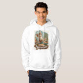 Culinaire kat chef hoodie (Voorkant volledig)