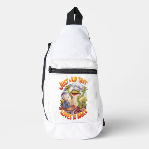 Culinaire kikker: Frogtastic Blender Magic Sling Bag