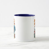 Culinaire kippen taart creatie mok (Midden)