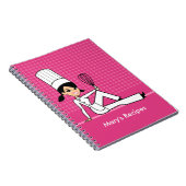 Culinaire klasse en laptop met recept notitieboek (Rechterzijde)