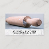 Culinaire kunsten | deegroller visitekaartje (Voorkant)