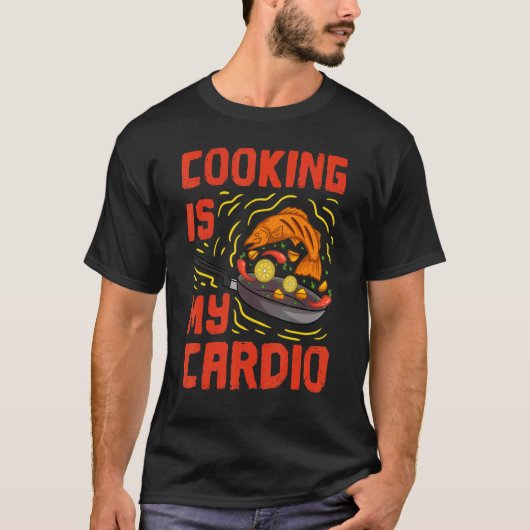 Culinaire Kunsten die keuken koken en koken eten T-shirt (Voorkant)