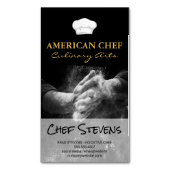 Culinaire Kunsten | Pastechnok Magnetisch Visitekaartje (Voorkant Verticaal)