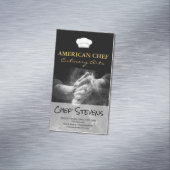 Culinaire Kunsten | Pastechnok Magnetisch Visitekaartje (Voorbeeld)