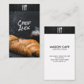 Culinaire Kunsten | Pastechnok Visitekaartje (Voorkant / Achterkant)