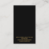 Culinaire Kunsten | Pastechnok Visitekaartje (Achterkant)