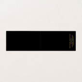 Culinaire Kunsten | Pastechnok Visitekaartje (Binnenkant ongevouwen)