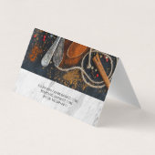 culinaire kunsten | specerijen visitekaartje (Achterkant)