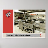 Culinaire loopbaan Poster (Voorkant)