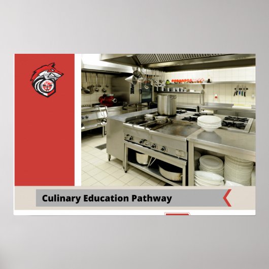 Culinaire loopbaan Poster (Voorkant)