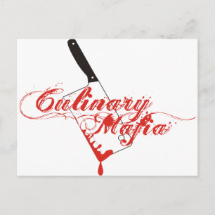 Culinaire maffia briefkaart
