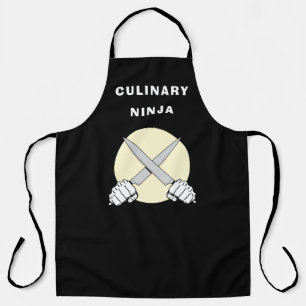 Culinaire Ninja BBQ Grill Cook Bake Chef Baker Dad Schort