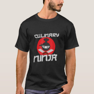 Culinaire Ninja grappig voor koks en koks T-shirt