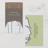 Culinaire Personal Chef Catering Restaurant Visitekaartje (Voorkant / Achterkant)