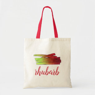 Culinaire Rhubarb Stalks Vegetable Garden Food Veg Tote Bag