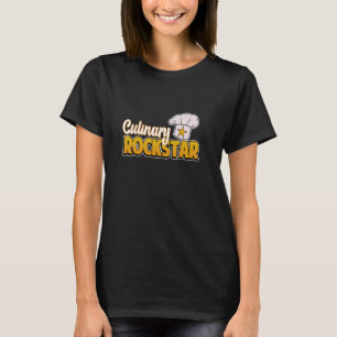 Culinaire Rockstar Chef T-shirt