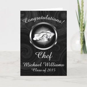 Culinaire school Afstuderen gepersonaliseerd Kaart