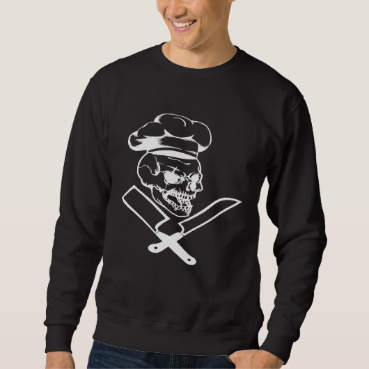 Culinaire Skull Pro Koken Master Chef Trui (Voorkant)