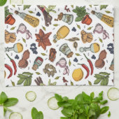 Culinaire Spice Keuken Handdoek (Gevouwen)