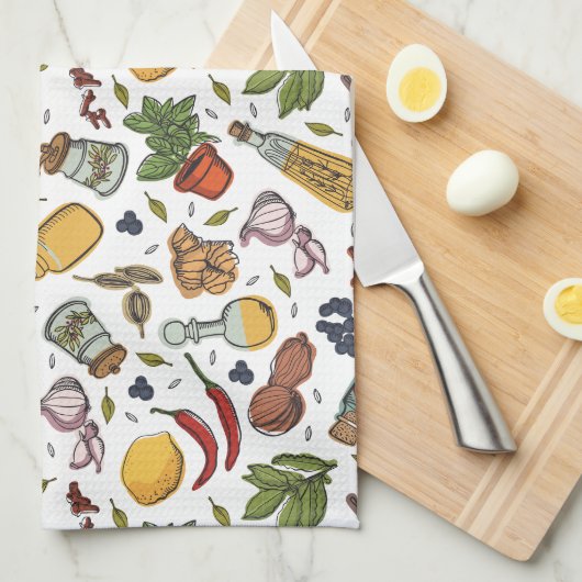 Culinaire Spice Keuken Handdoek (Quarter Fold)