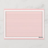 Culinaire Termen Word Cloud Recept Kaarten (Achterkant)