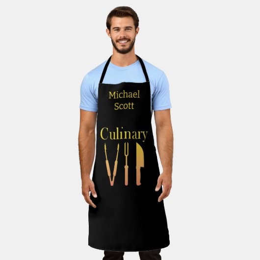 Culinaire VIP Schort (Gedragen)