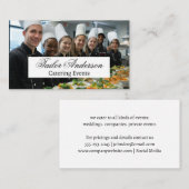 Culinary Chef Catering Staff Visitekaartje (Voorkant / Achterkant)
