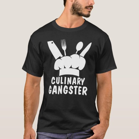 Culinary Gangster Cook T-shirt (Voorkant)