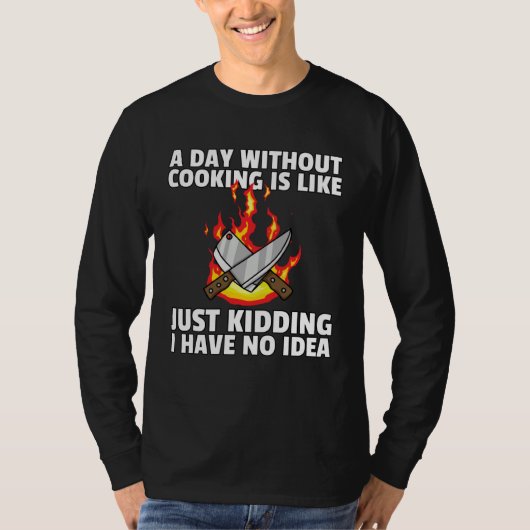 Culinary Kitchen  For Chef Cook T-shirt (Voorkant)