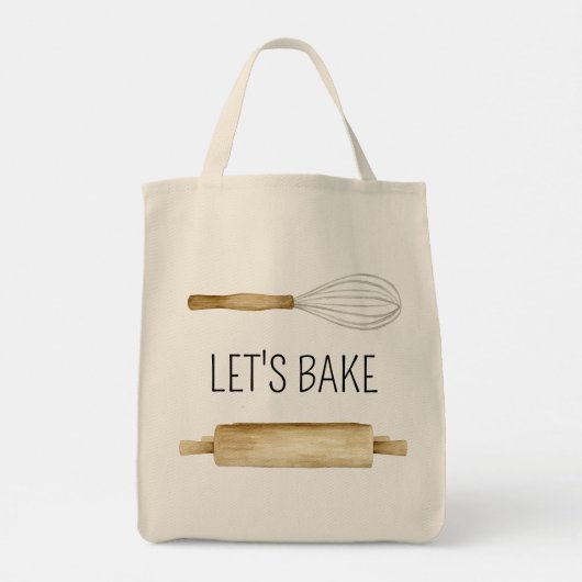 Culinary Utensils Bakery Bakers  Tote Bag (Achterkant)